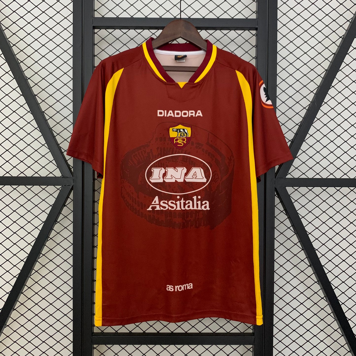 AS ROMA LOCAL RETRO 97-98