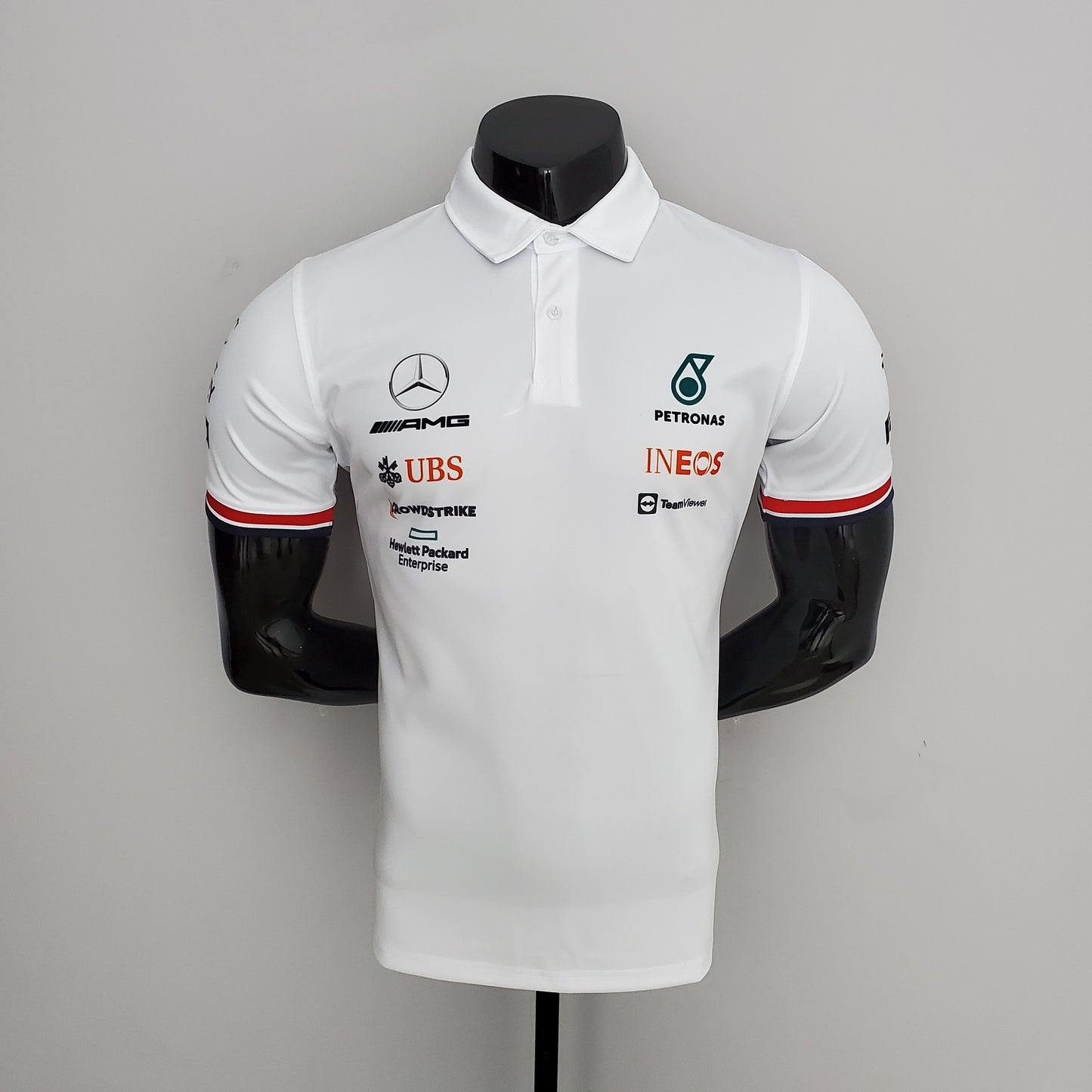 Mercedes Polo White