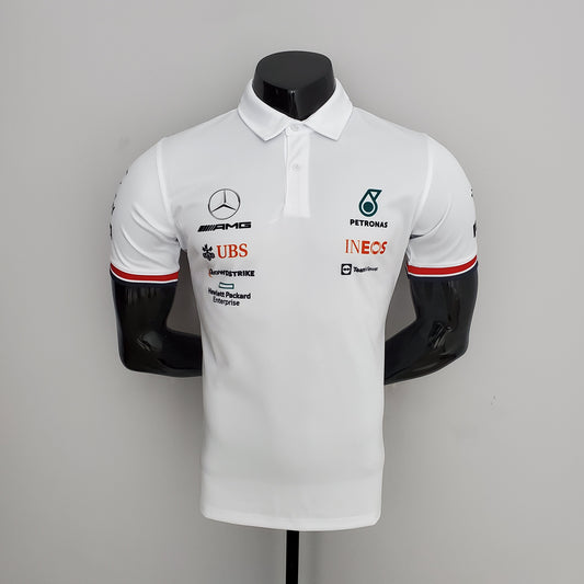 Mercedes Polo White