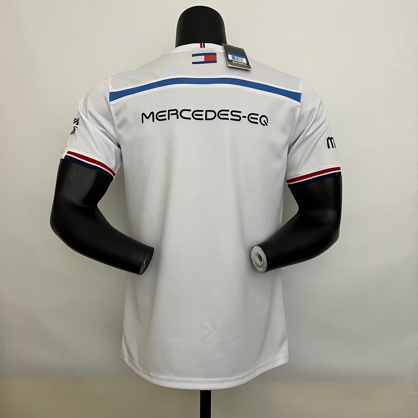 Mercedes White/Blue