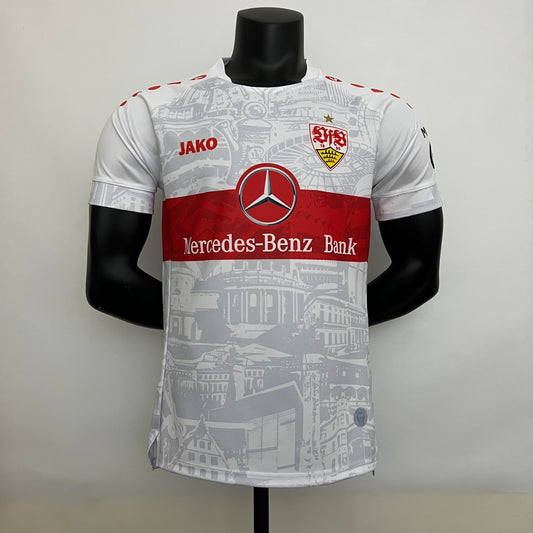Mercedes White/Red