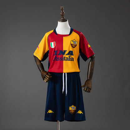 AS ROMA RETRO LOCAL NIÑO 01-02