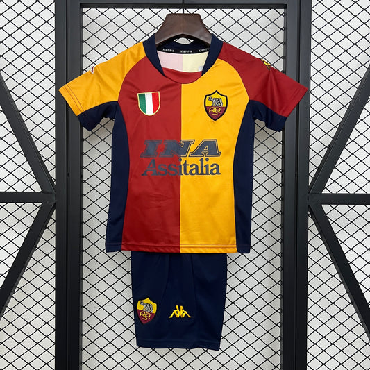 AS ROMA RETRO LOCAL NIÑO 01-02