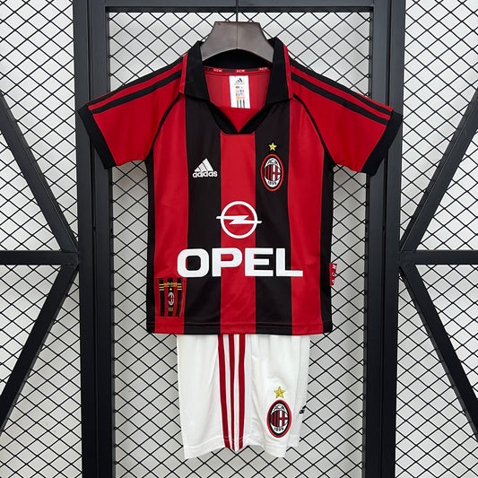 AC MILAN LOCAL RETRO NIÑO 98-99