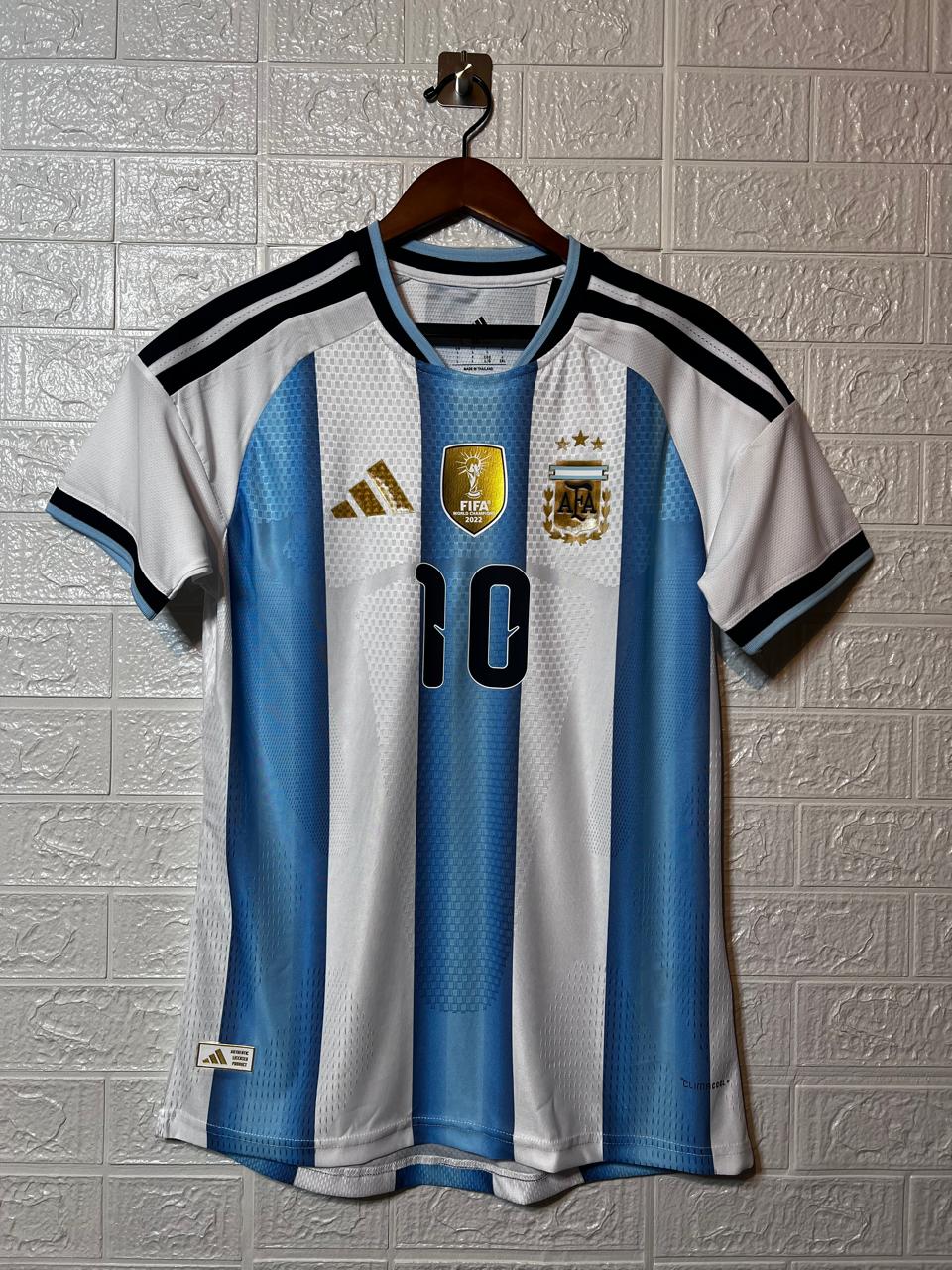 Argentina local 2026 versión jugador Messi 10