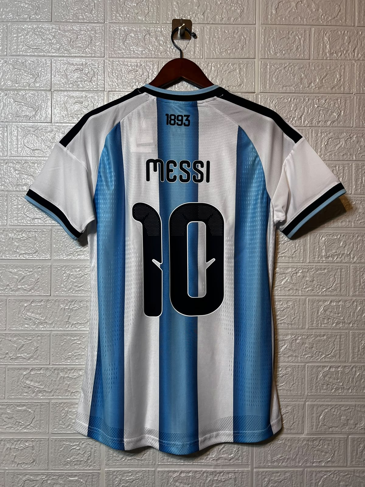 Argentina local 2026 versión jugador Messi 10