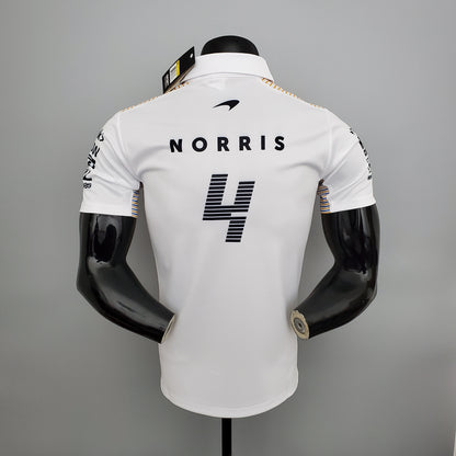 Mclaren Lando Norris Polo White