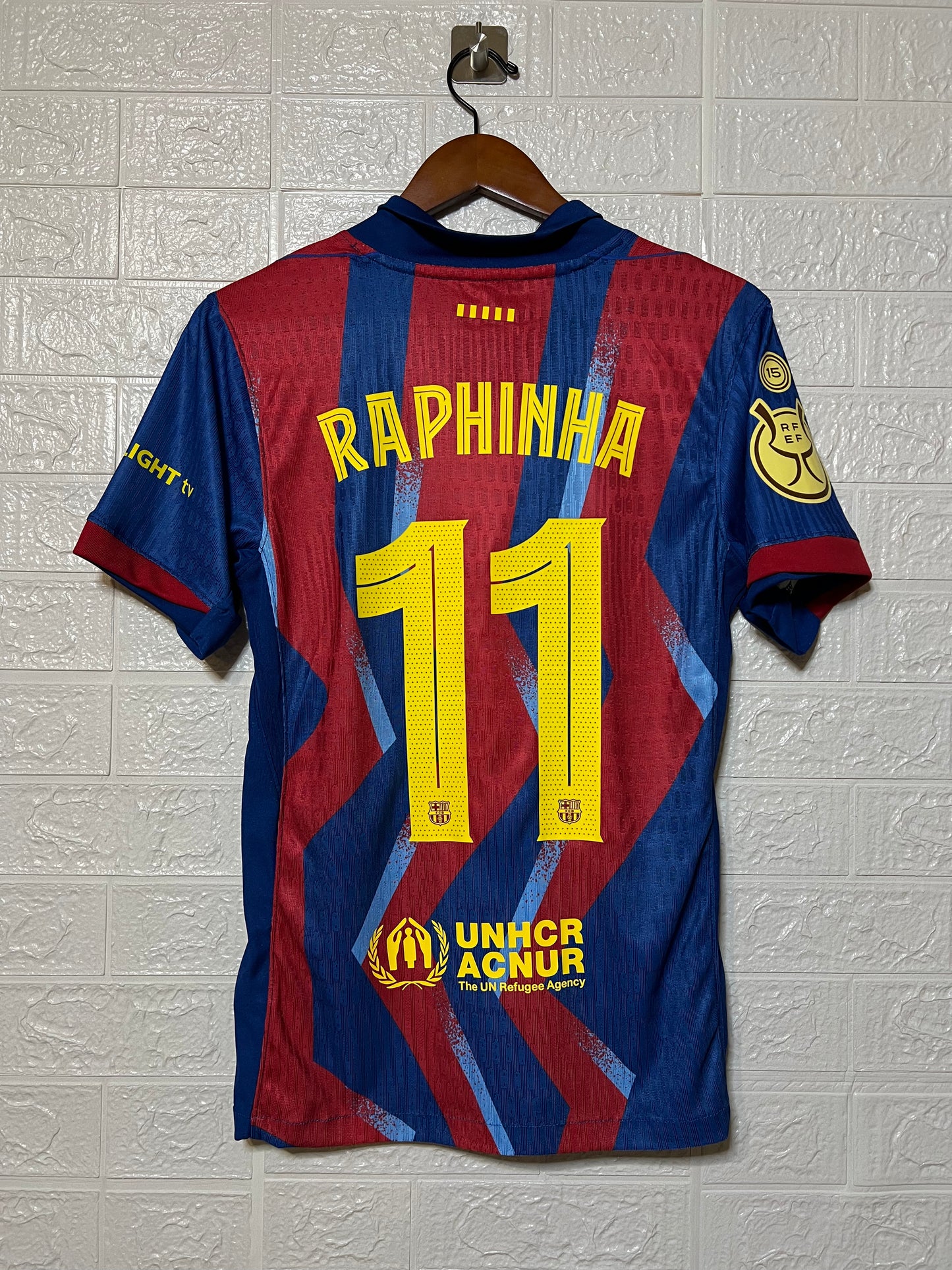 Barcelona 25-26 versión jugador supercopa Rapinha
