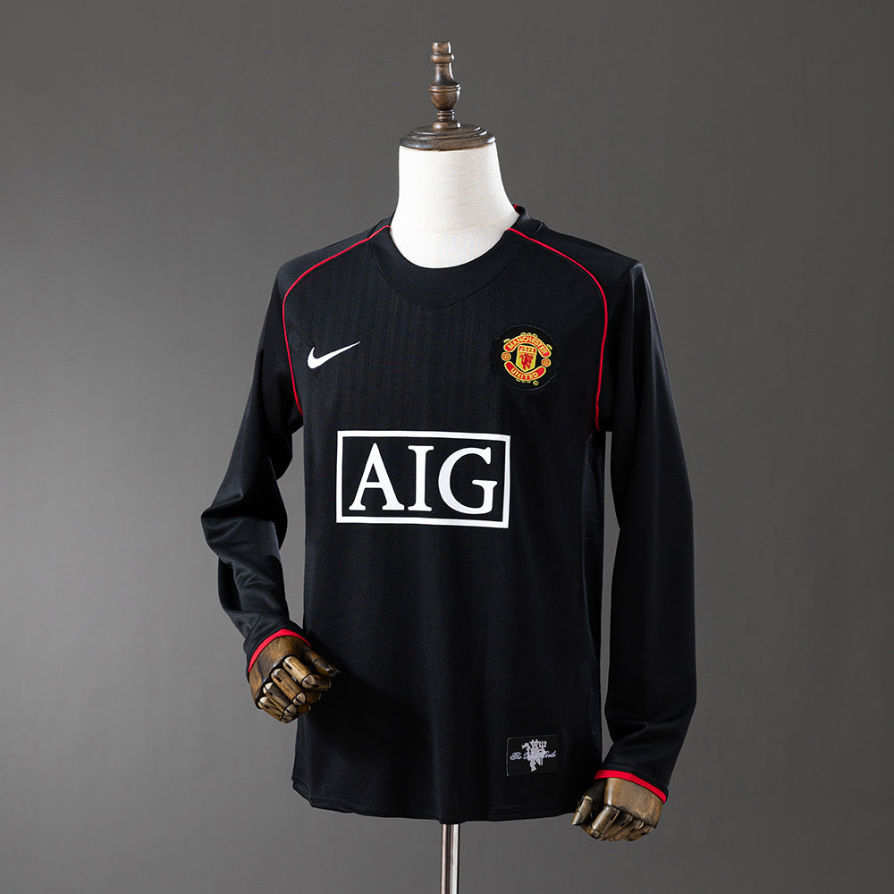 MANCHESTER UNITED VISITA MANGA LARGA RETRO 07-08