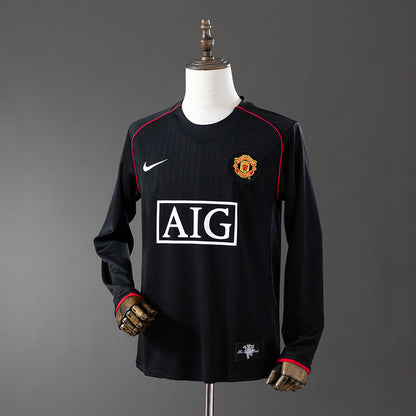 MANCHESTER UNITED VISITA MANGA LARGA RETRO 07-08