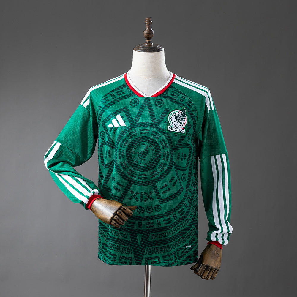 MÉXICO LOCAL 2026 MANGA LARGA FAN