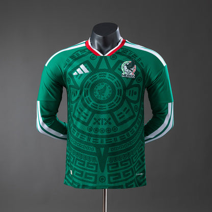 MÉXICO LOCAL 2026 MANGA LARGA JUGADOR