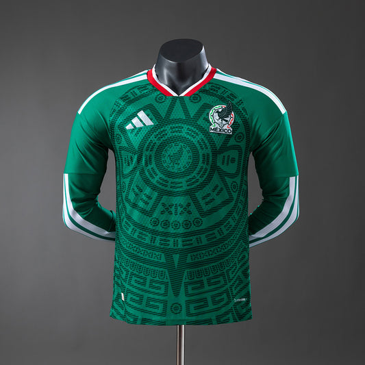 MÉXICO LOCAL 2026 MANGA LARGA JUGADOR
