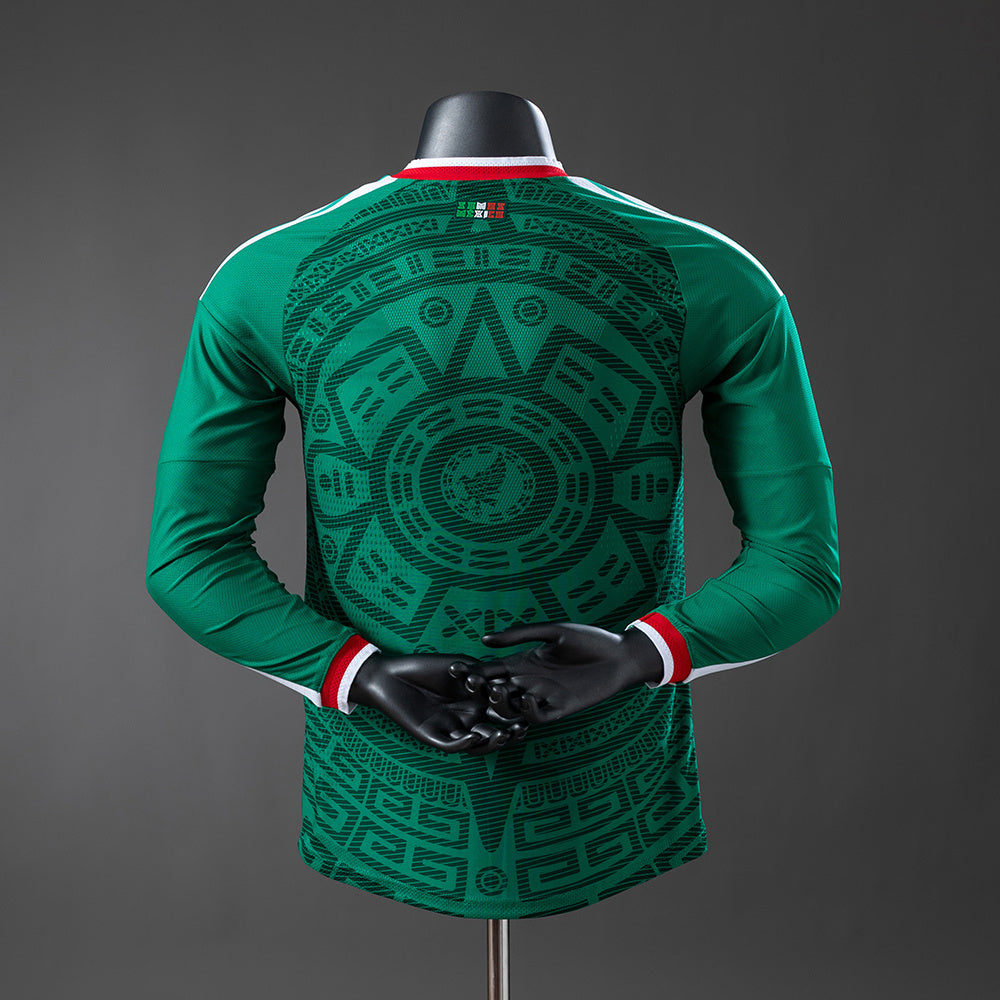 MÉXICO LOCAL 2026 MANGA LARGA JUGADOR