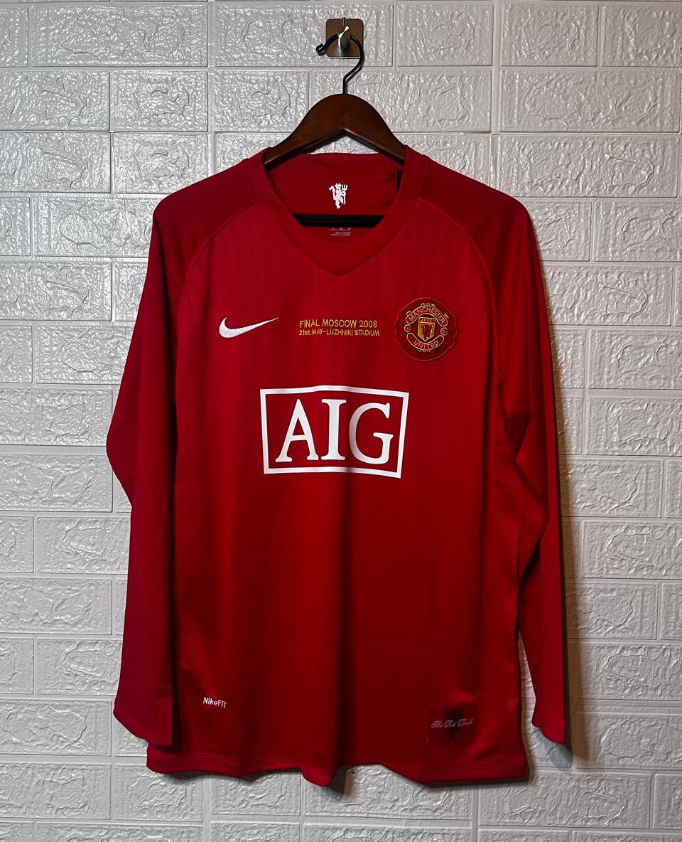 Manchester United RETRO final champions 2008 Ronaldo